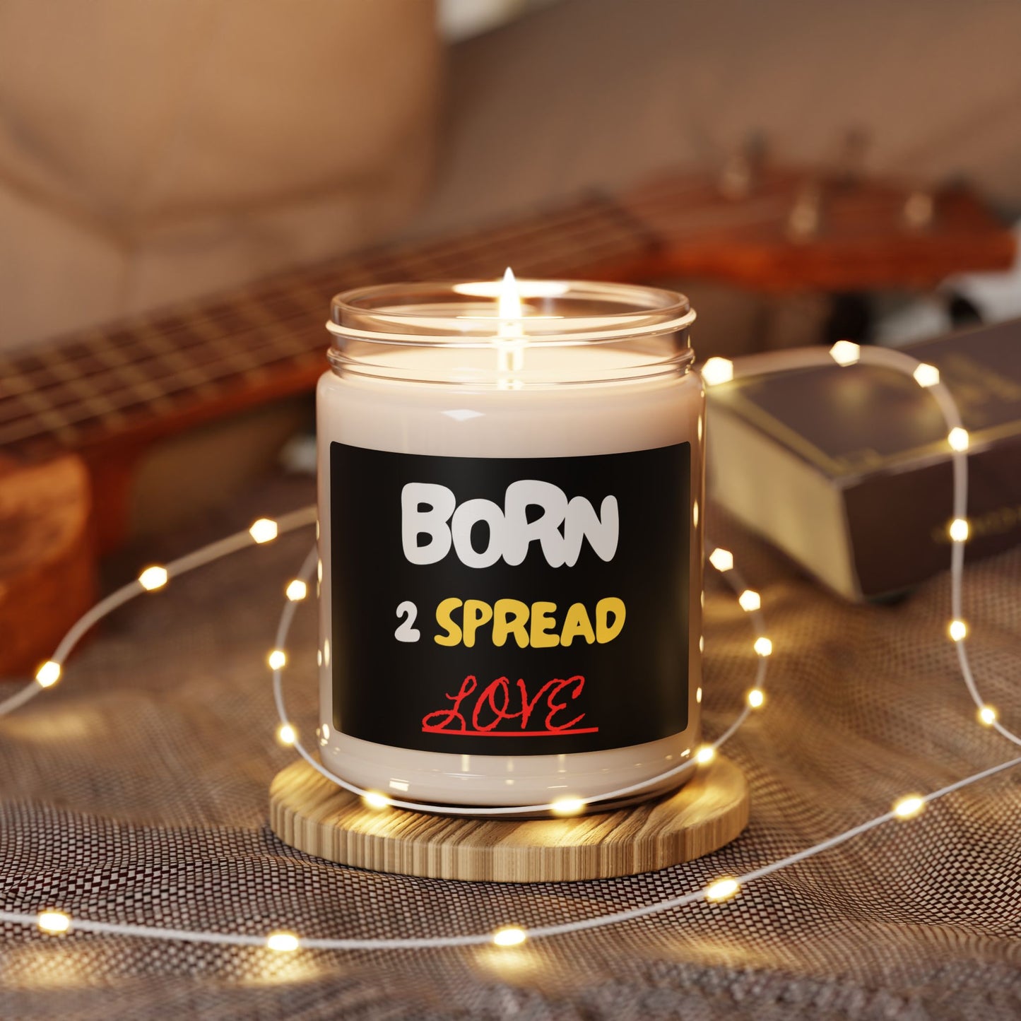 Love-Spreading Scented Candle, Perfect Gift for Friends, Home Decor, Aromatherapy, Self-Care, and Celebrations