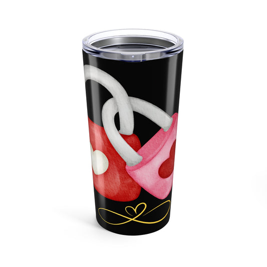 Love You Beyond Infinity | 20oz Insulated Travel Mug for Couples | Romantic Gift for Valentine's Day, Anniversary, or Engagement